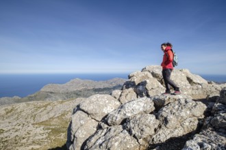 Masanella peak, Sierra de Tramontana, 1364 meters, municipality of Escorca, Mallorca, Balearic