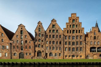 Salt store in the old town of the hanseatic city of Lübeck in Germany