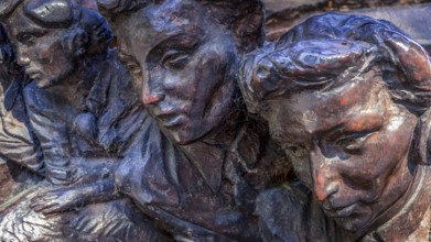 Close-up of Part of the Battle of Britain War Memorial