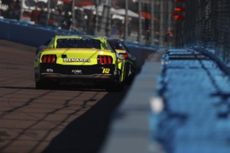 RYAN BLANEY (12) of High Point, NC races for the NASCAR Cup Series Championship Race at Phoenix