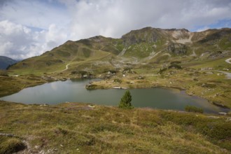 Summer landscape in Obertauern ski resort, Salzburg Land, Austria, Europe