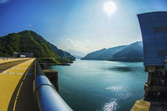Miyagase dam (Kanagawa). Shooting Location: Yamato-shi, Kanagawa