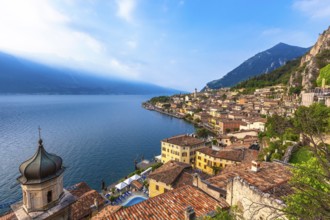 Favourite travel destination, Limone on Lake Garda, Brescia, Lombardy, Italy, Europe