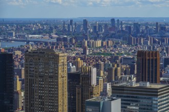 The view from the Rockefeller Center (Top of the Rock). Shooting Location: New York, Manhattan