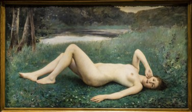 Floréal, 1888, oil on canvas, Louis Joseph Raphael Collin, Museo Nacional de Bellas Artes (MNBA),