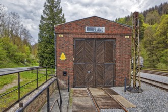 Engine shed Rübeland Harz Rübeland railway