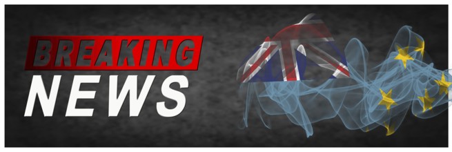 Tuvalu Breaking News, Smoke Flag Background
