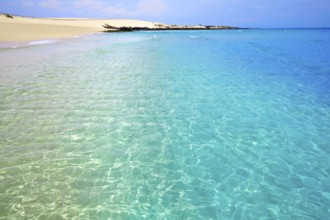 Corralejo Beach Fuerteventura at Canary Islands of Spain