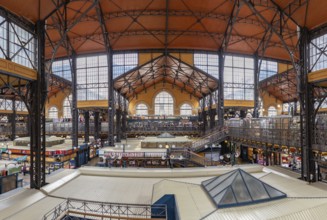 A picture of the interior of the Central Market Hall