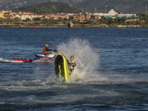 Olbia, Italy - September 16 - 20192 Aquabike world Championship gran prix of Italy