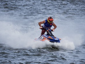 Olbia, Italy - September 16 - 2022 Aquabike world Championship gran prix of Italy