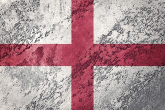 Grunge England flag. Welsh