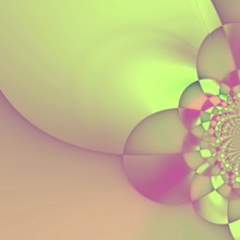 An illustration of an abstract fractal graphic
