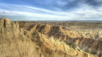 Badlands National Park HDR Version, South Dakota, USA USA