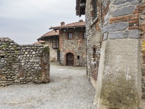 Riccetto di Candelo medieval town in piedmont