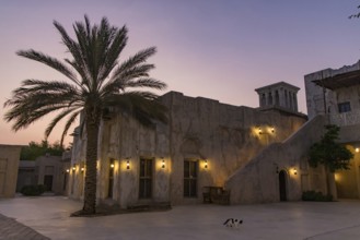 Evening tour of Old Town Dubai, Dubai, United Arab Emirates, Asia