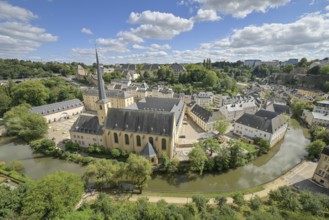 Neumünster Abbey, Grund district, City of Luxembourg, Grand Duchy of Luxembourg