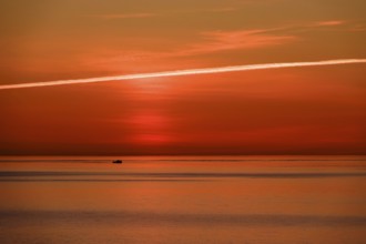 Beautiful sunrise on the Baltic Sea, Rügen, Mecklenburg-Vorpommern, Germany