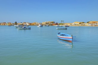Fishing port, Marzamemi, Noto Valley, Sicily, Italy