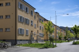 Residential neighbourhood Apartment blocks