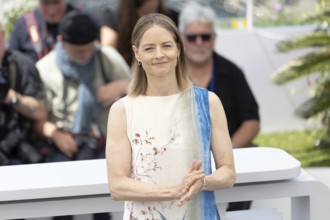 Cannes, France - 21.5.2024: Jodie Foster during the photocall for - Vie Privee (A Private Life) -