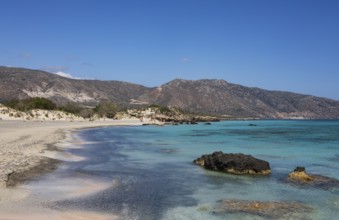 Elafonissi beach, south-west Crete, Crete, Greece