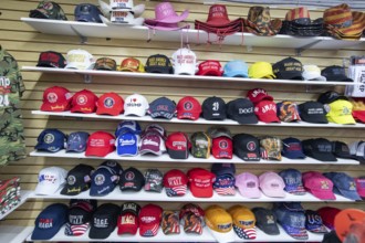 Lenoir City, Tennessee - The Trump Superstore outside Knoxville sells shirts, caps, white privilege