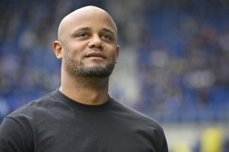 Coach Vincent Kompany FC Bayern Munich FCB Portrait PreZero Arena, Sinsheim, Baden-Württemberg,