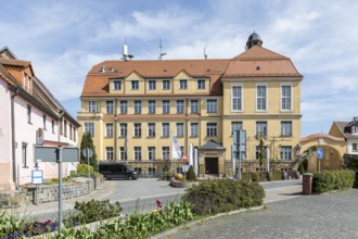 Town hall in Taucha, Saxony, Germany