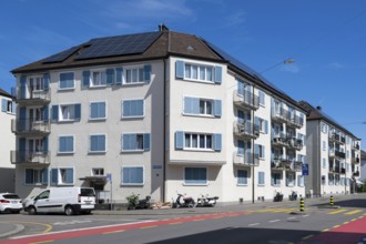 Residential neighbourhood Apartment blocks