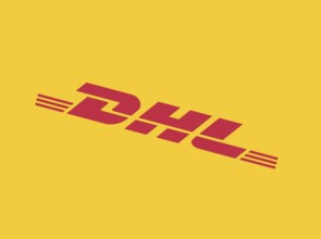 Rotated to right, DHL emblem, Logo