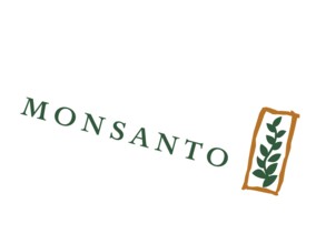 Rotated to right, Monsanto Logo, Logo