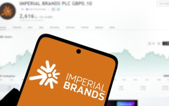 imperial brands logo is displayed on smartphone. Imperial Brands plc is a British multinational