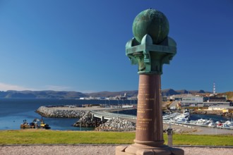 Hammerfest, Finmark, Meridian Column, Norway