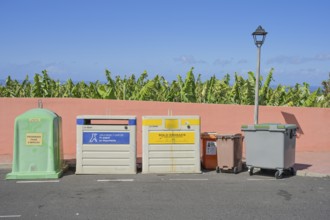Rubbish bin, Tazacorte, La Palma, Spain