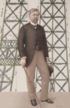 Alexandre Gustave Eiffel, 1832 – 1923, French engineer, after Vanity Fair, 1889