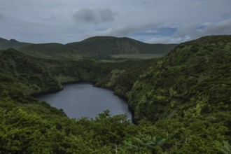 Caldeira, lake, azores