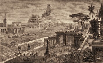 Invasion of Babylon by Cyrus the Great, king of the Persian Achaemenid Empire