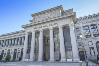 Museo del Prado art museum, Paseo del Prado, Madrid, Spain