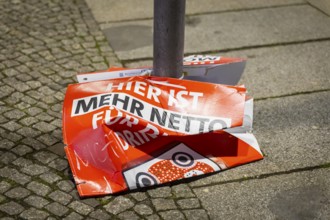 The hot phase of the state election campaign in Saxony can be seen in the amount of different