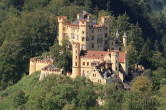 Hohenschwangau Castle, Schwangau, Allgäu, Bavaria, Germany