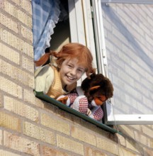 Inger Nilsson. Born in 1959. Swedish child actress known for playing the role of Pippi Longstocking