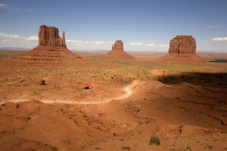 View of Monument Valley