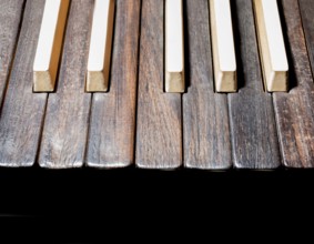 Keyboard of a pipe organ