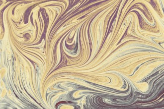 Ebru marble effect pattern design for print