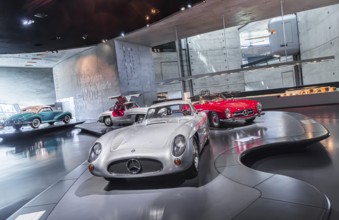 Mercedes-Benz 300 SLR Uhlenhaut Coupé from 1955. Two examples were built, one was auctioned. With