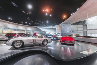 Mercedes-Benz 300 SLR Uhlenhaut Coupé from 1955. Two examples were built, one was auctioned. With