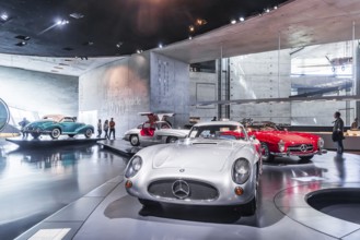 Mercedes-Benz 300 SLR Uhlenhaut Coupé from 1955. Two examples were built, one was auctioned. With
