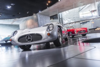Mercedes-Benz 300 SLR Uhlenhaut Coupé from 1955. Two examples were built, one was auctioned. With