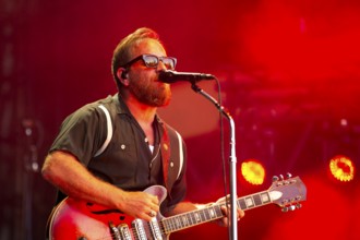 Dan Auerbach, singer/guitarist, from THE BLACK KEYS live at Zitadelle Spandau on 01.07.2025